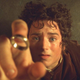 Elijah Wood is Frodo Baggins in The Lord of the Rings: The Fellowship of the Ring.